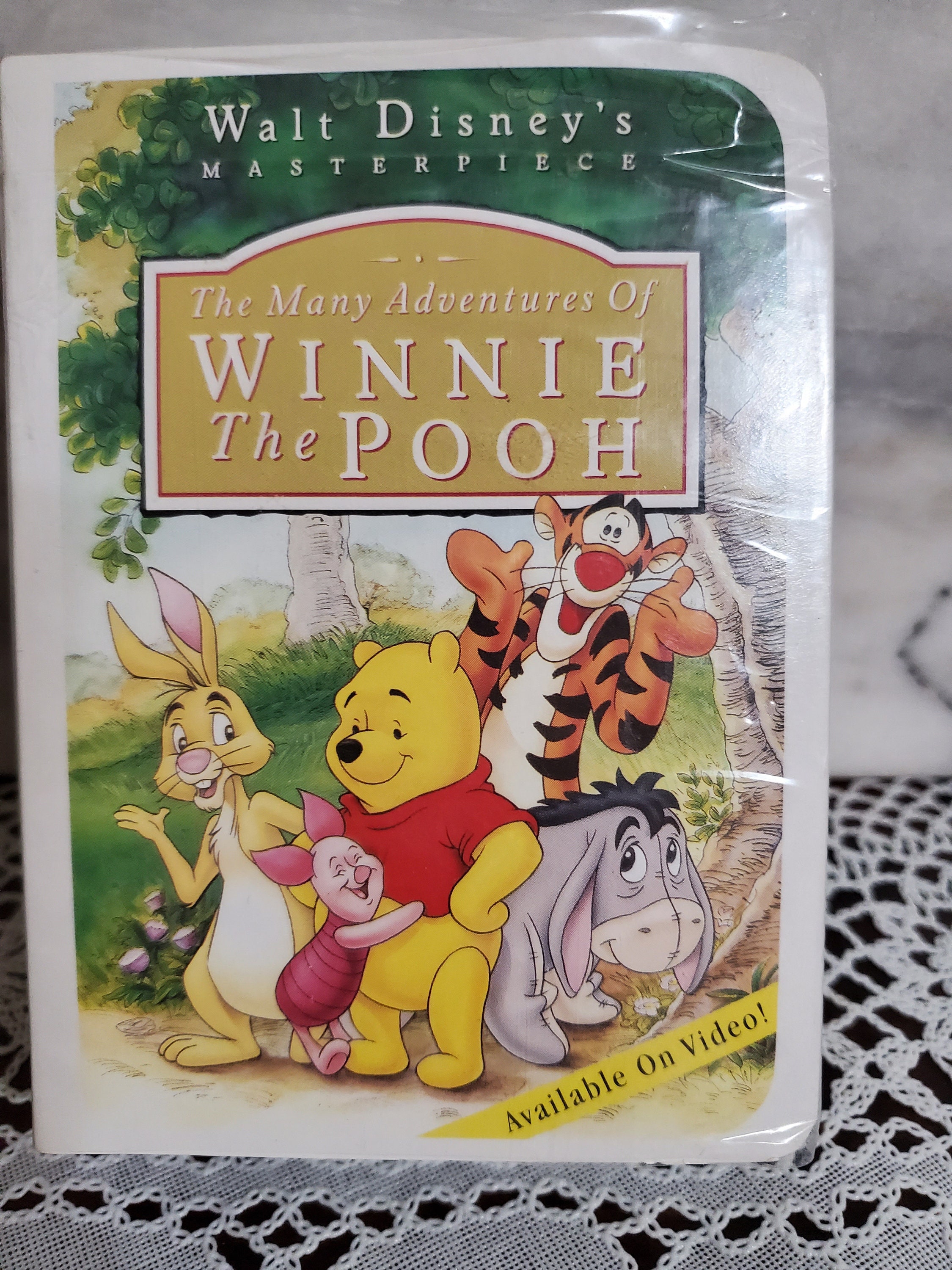 the many adventures of winnie the pooh 1996 vhs