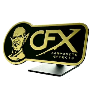 CFX 3D gedruckte Plakette Display