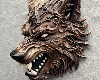 Zombie Wolf - Ornate Decorative Wall Decor