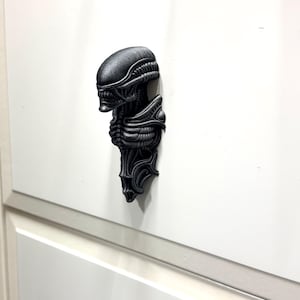 Puxador de gaveta e armário alienígena Xeno (par)