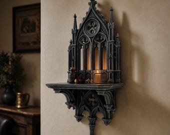 Cathedral Iron-achtige 3D-geprinte wandplank