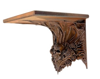 3D-geprinte MetalRose-stijl wandplank.