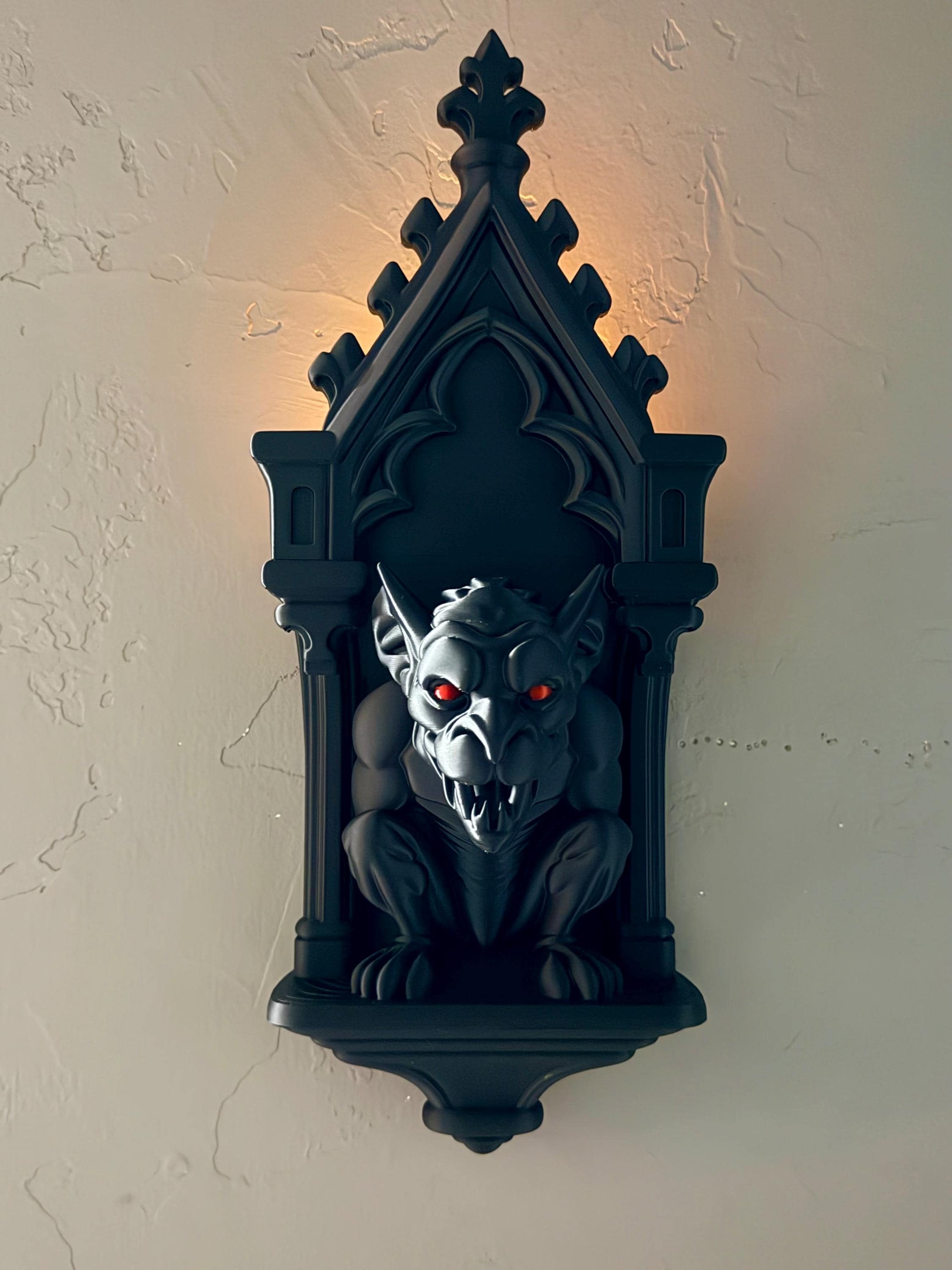 Gargoyle Wall Sconce Tea Light Holder - Etsy
