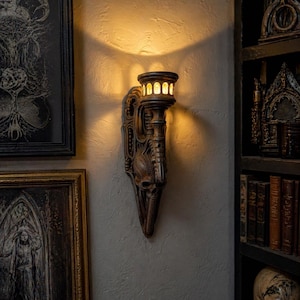 Giger Style Wall Decorative tea light holder