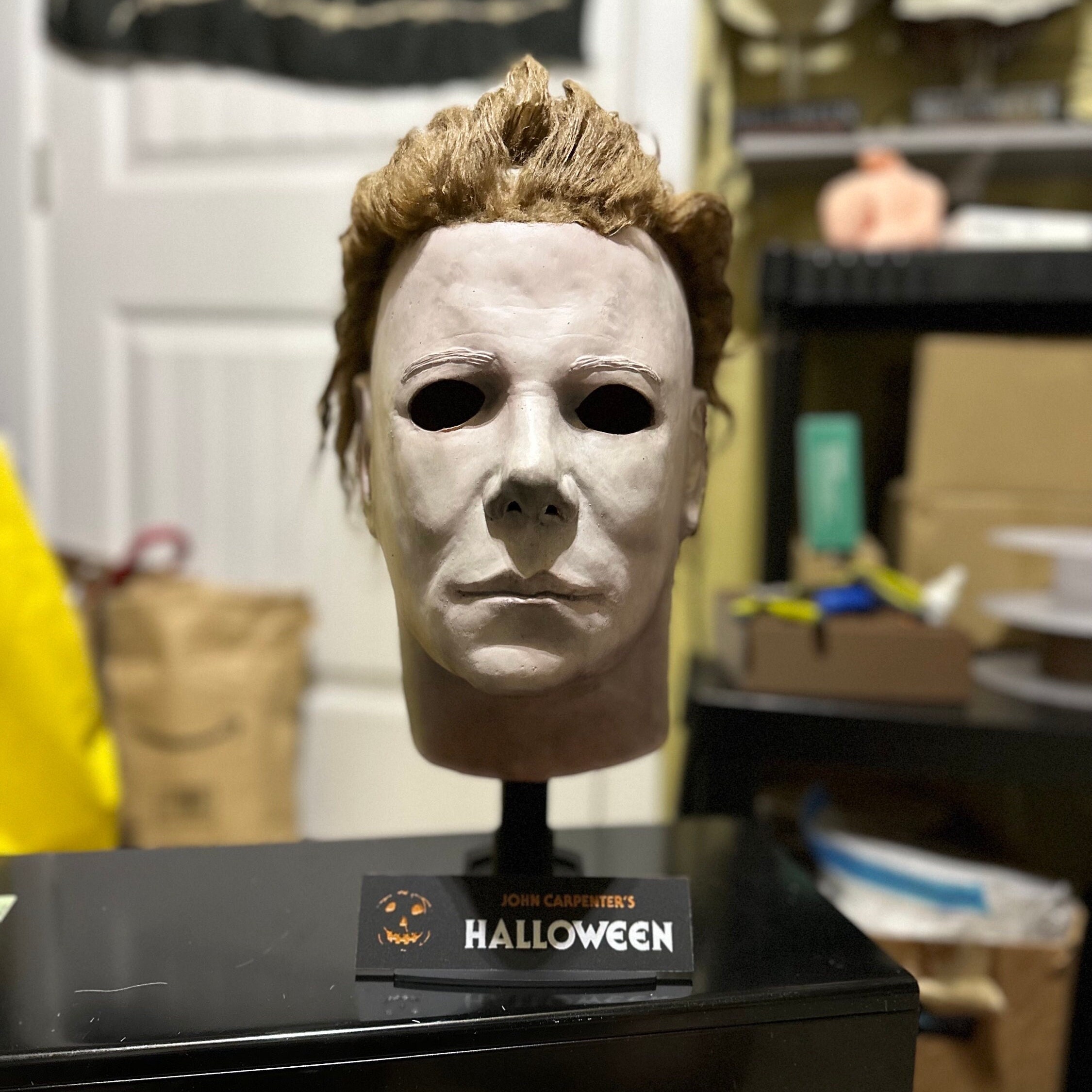 Michael Myers mask display