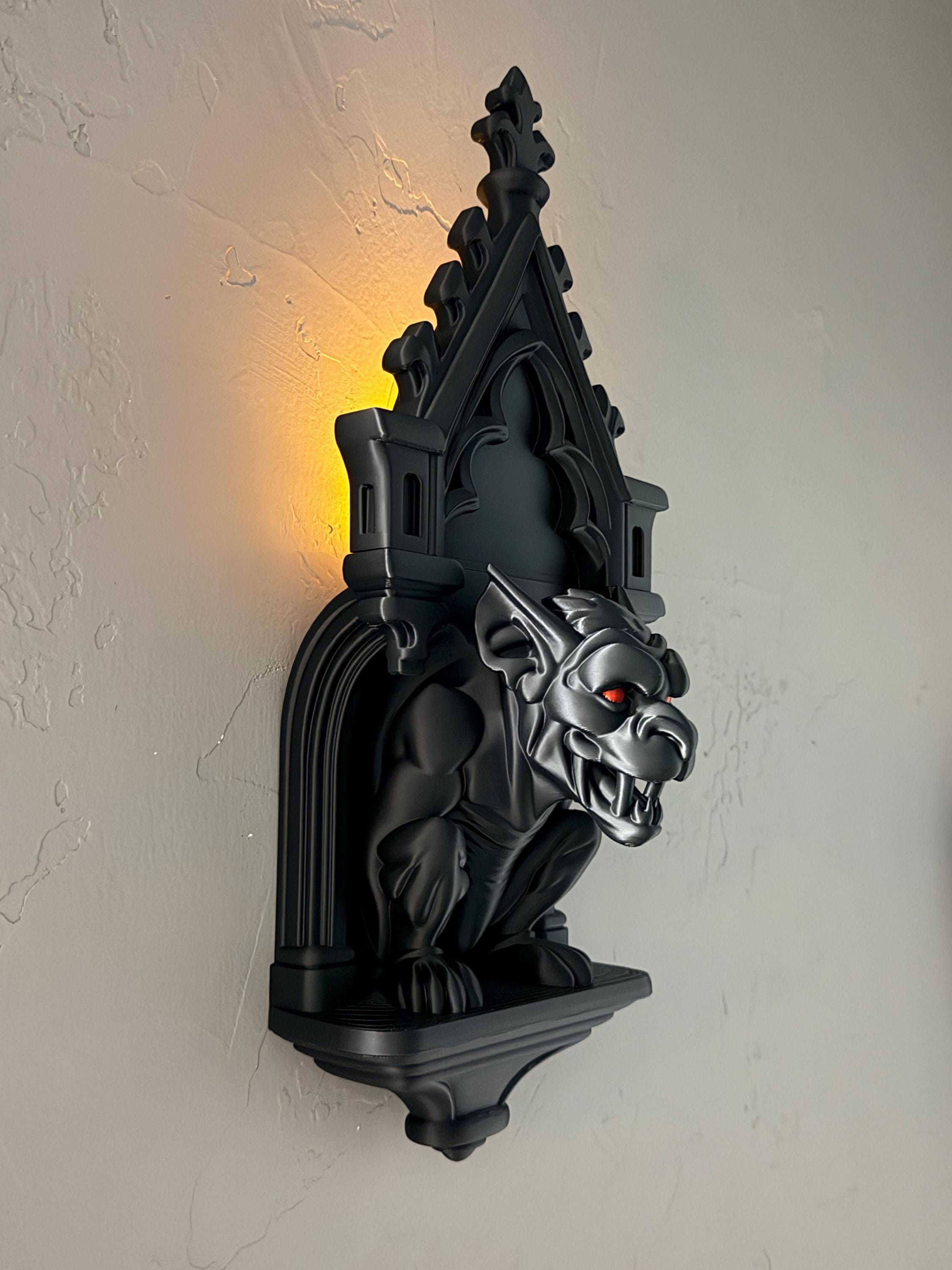Gargoyle Wall Sconce Tea Light Holder - Etsy