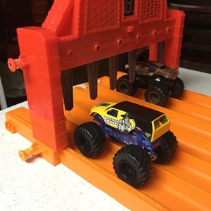 HotWheels track Monster Jam riser kit for tracks Digital File