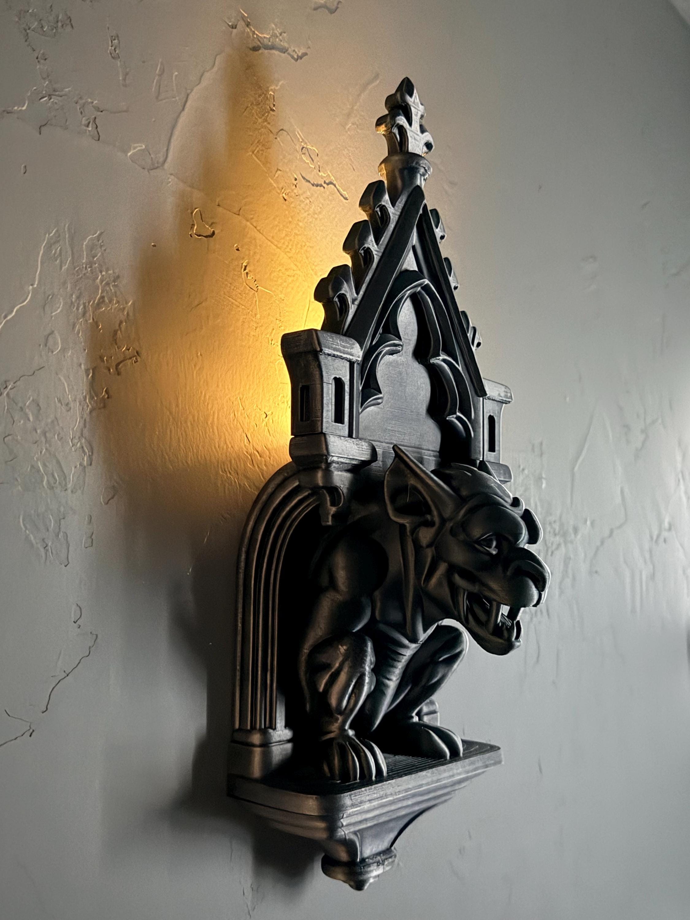 Gargoyle Wall Sconce Tea Light Holder - Etsy