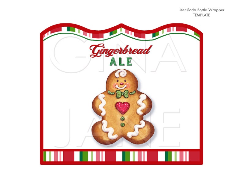 Christmas Soda Bottle Labels Party Printables download by - Etsy