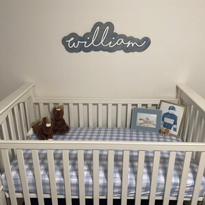 Baby Name Sign For Nursery Boy/Girl | Custom Baby Name Sign | Layered Name Signs | Newborn Baby Boy/Girl Large Name Signs | Baby Shower Gift