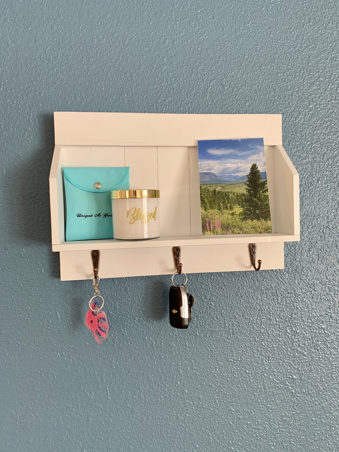 Entryway Organizer Wall Organizer Wood Entryway Organizer Etsy