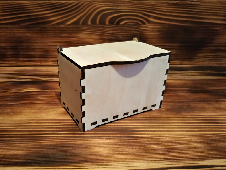 Laser cut box. Laser cut files SVG DXF vector plans Etsy