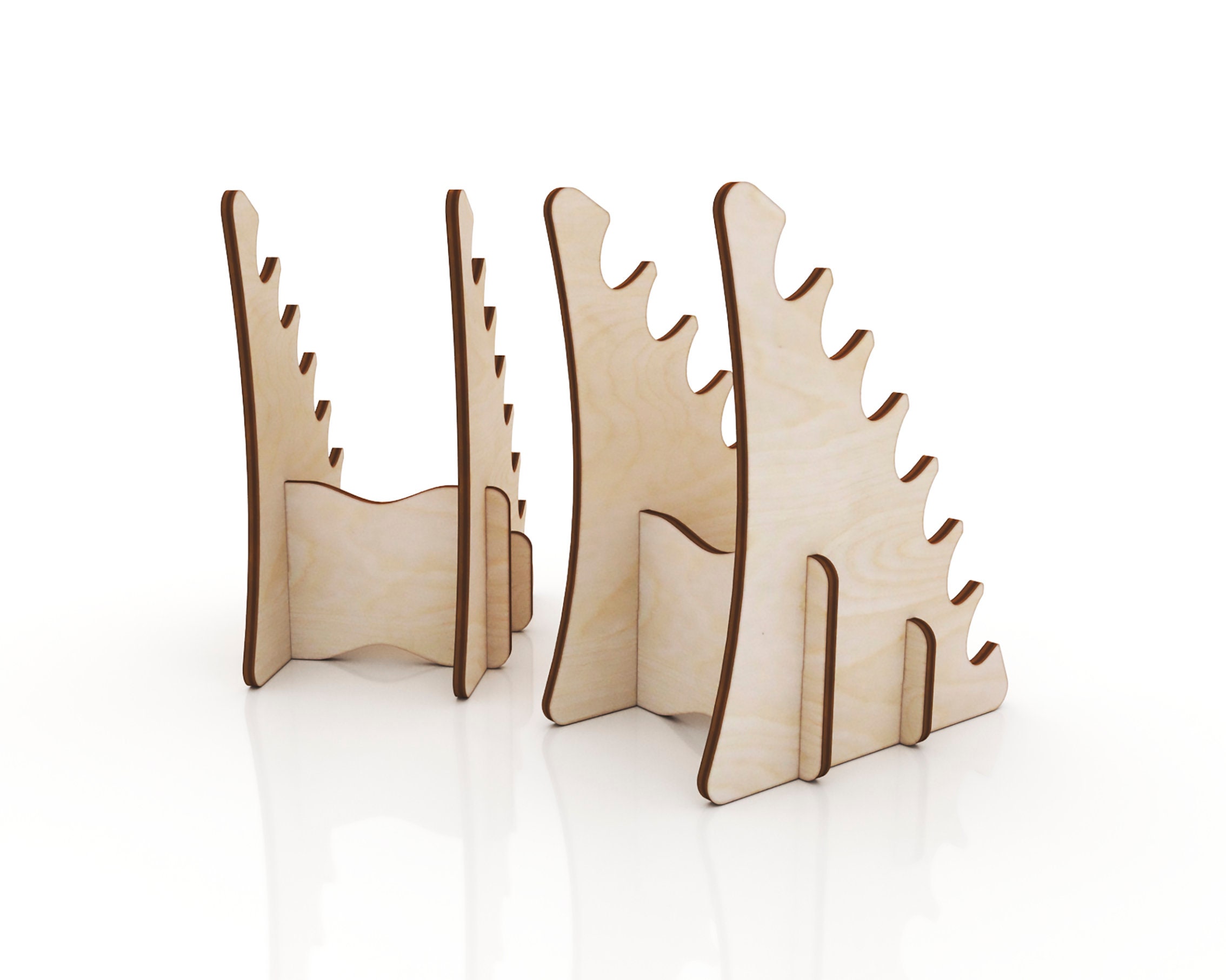 Brush Holder Laser Cut Files SVG DXF Svg File Etsy