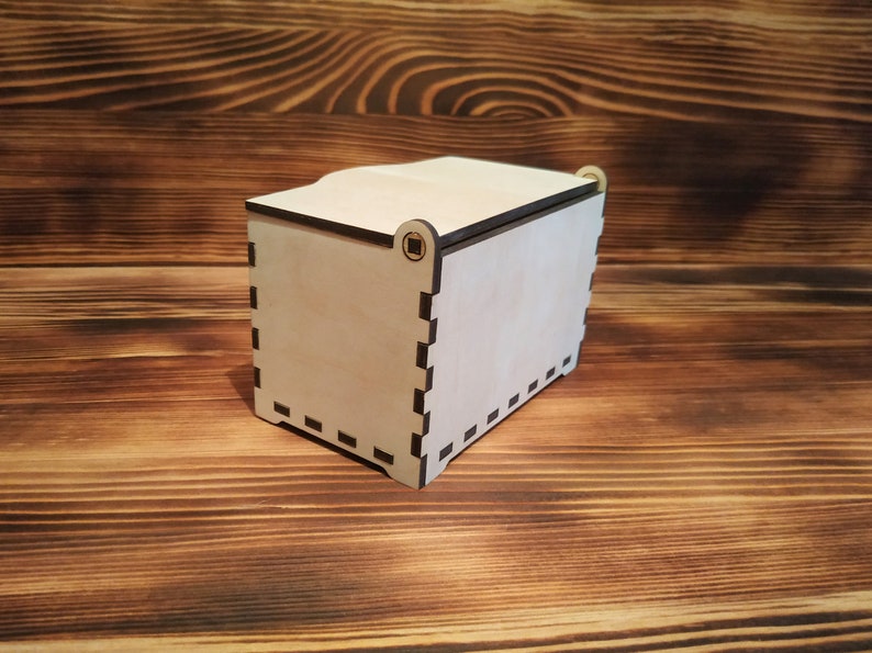 Laser cut box. Laser cut files SVG DXF vector plans Etsy