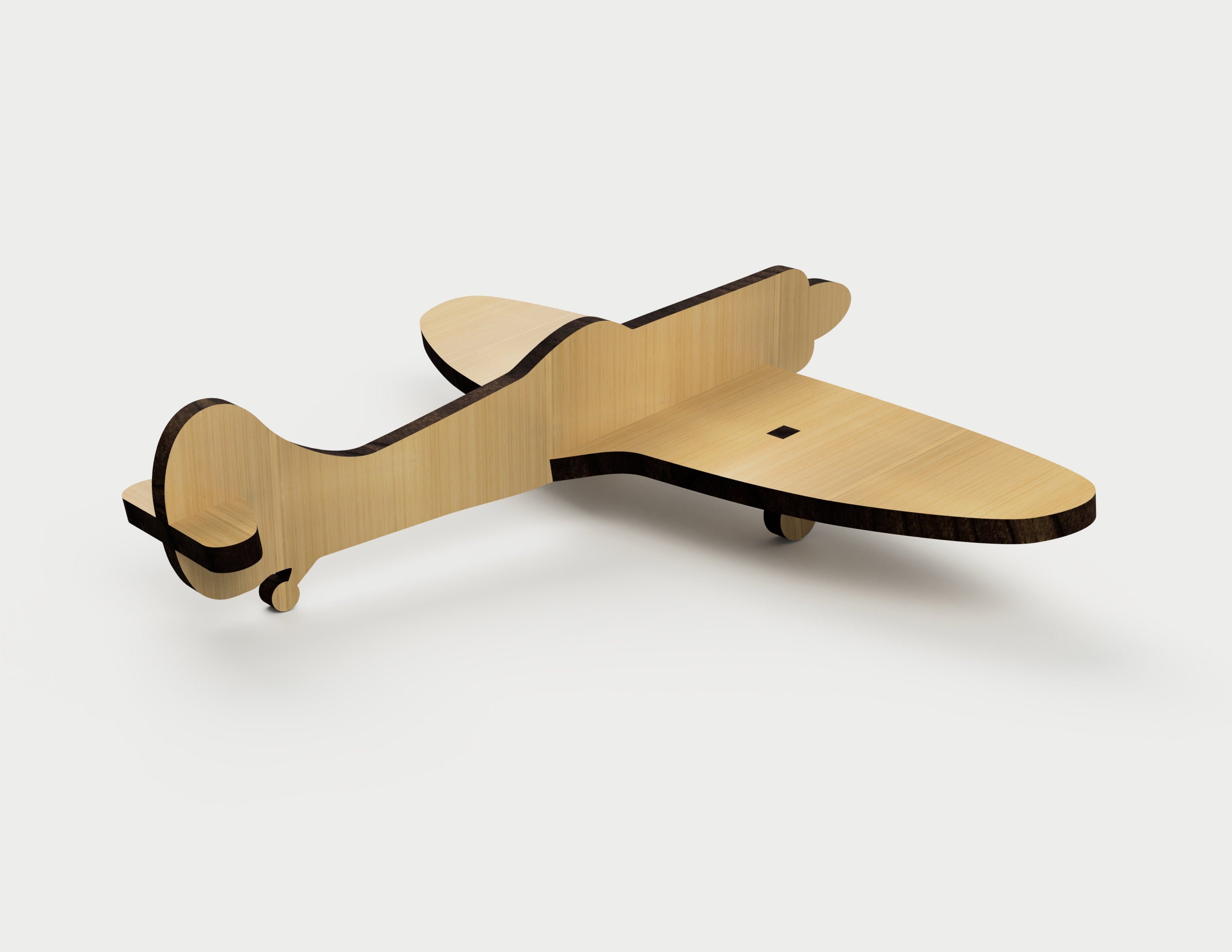 Airplane. Laser cut file SVG DXF vector plans file Etsy