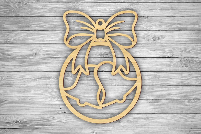 Download Christmas ornament. Laser cut files SVG DXF vector plans ...