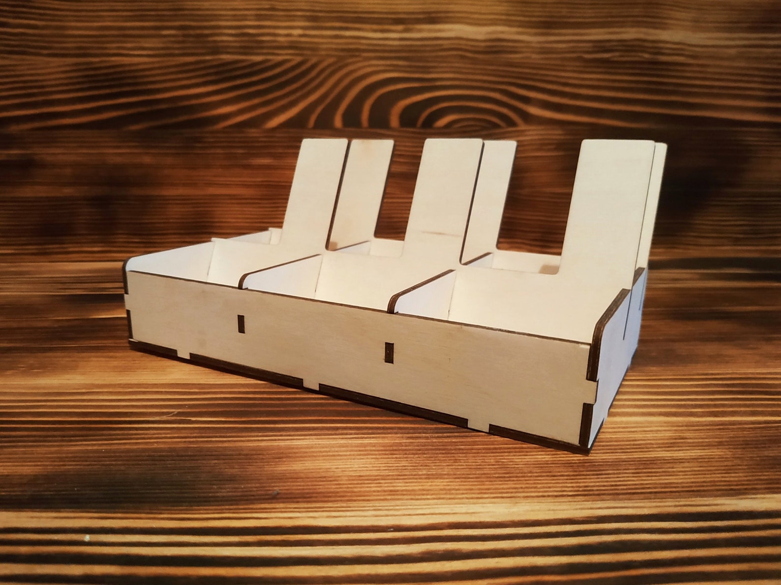 Laser Cut Box Business Card Holder Laser Cut File SVG DXF Etsy