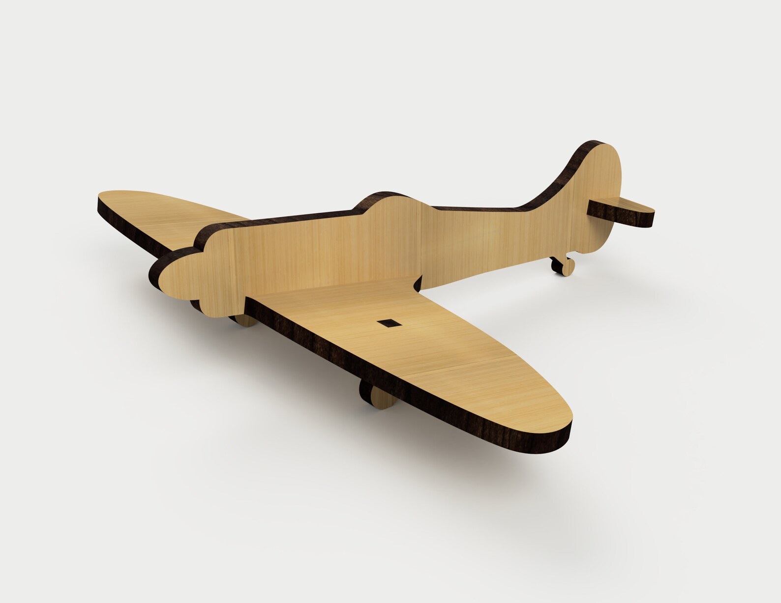 Airplane. Laser cut file SVG DXF vector plans file Etsy