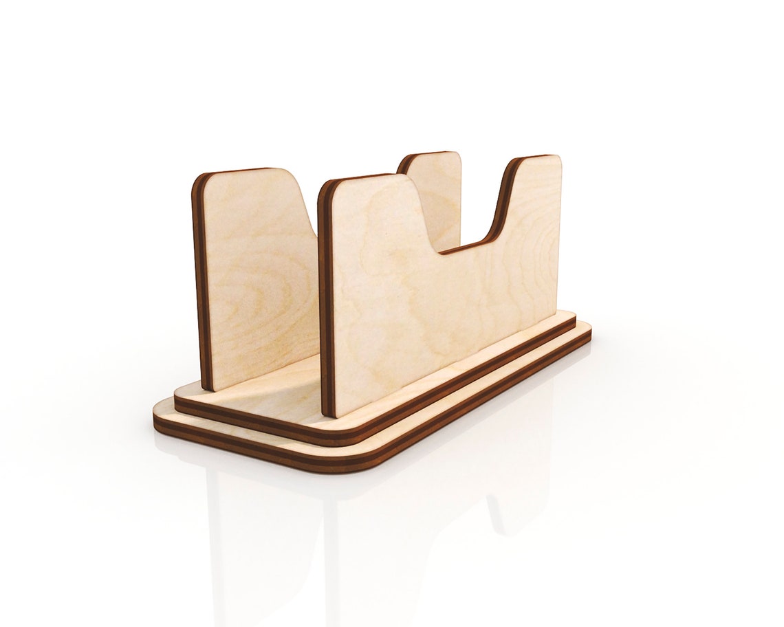 Business card holder. Laser cut file SVG DXF file Etsy