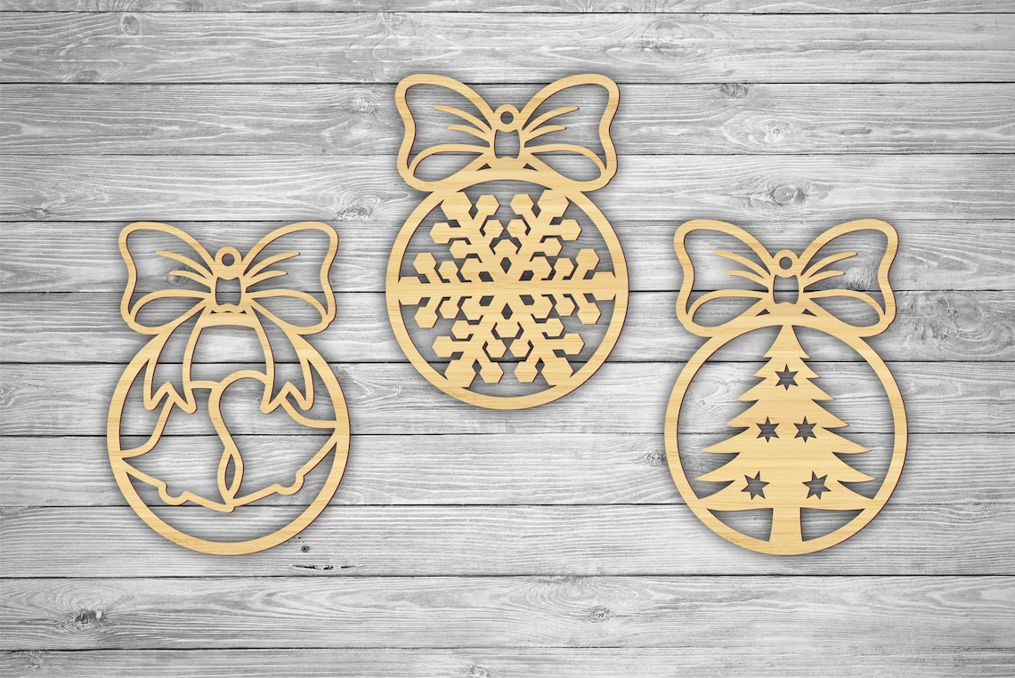 Laser Cut Ornament Template Laser Cut Ornament Template