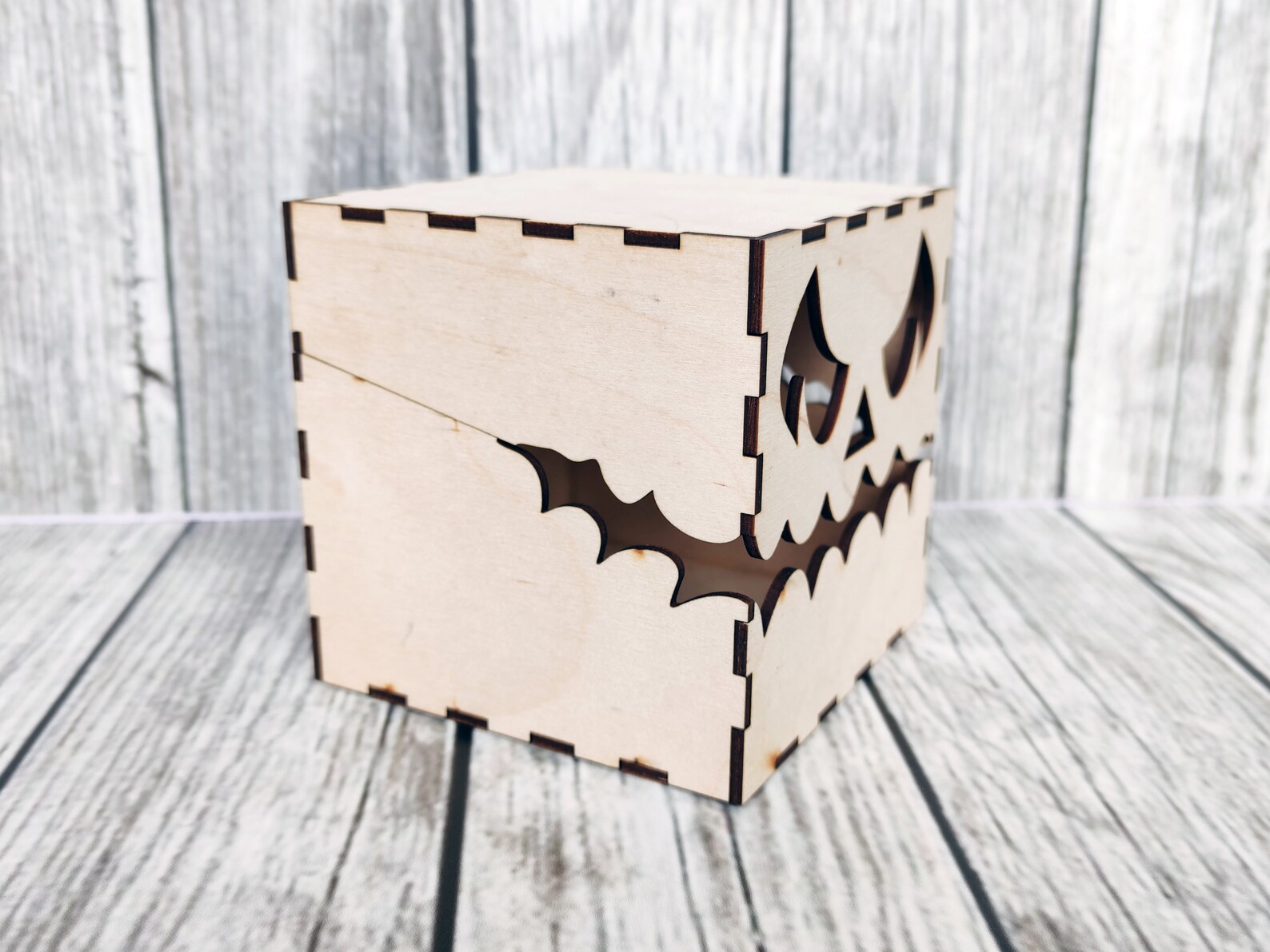 Halloween box. Laser cut files SVG DXF vector plans laser Etsy