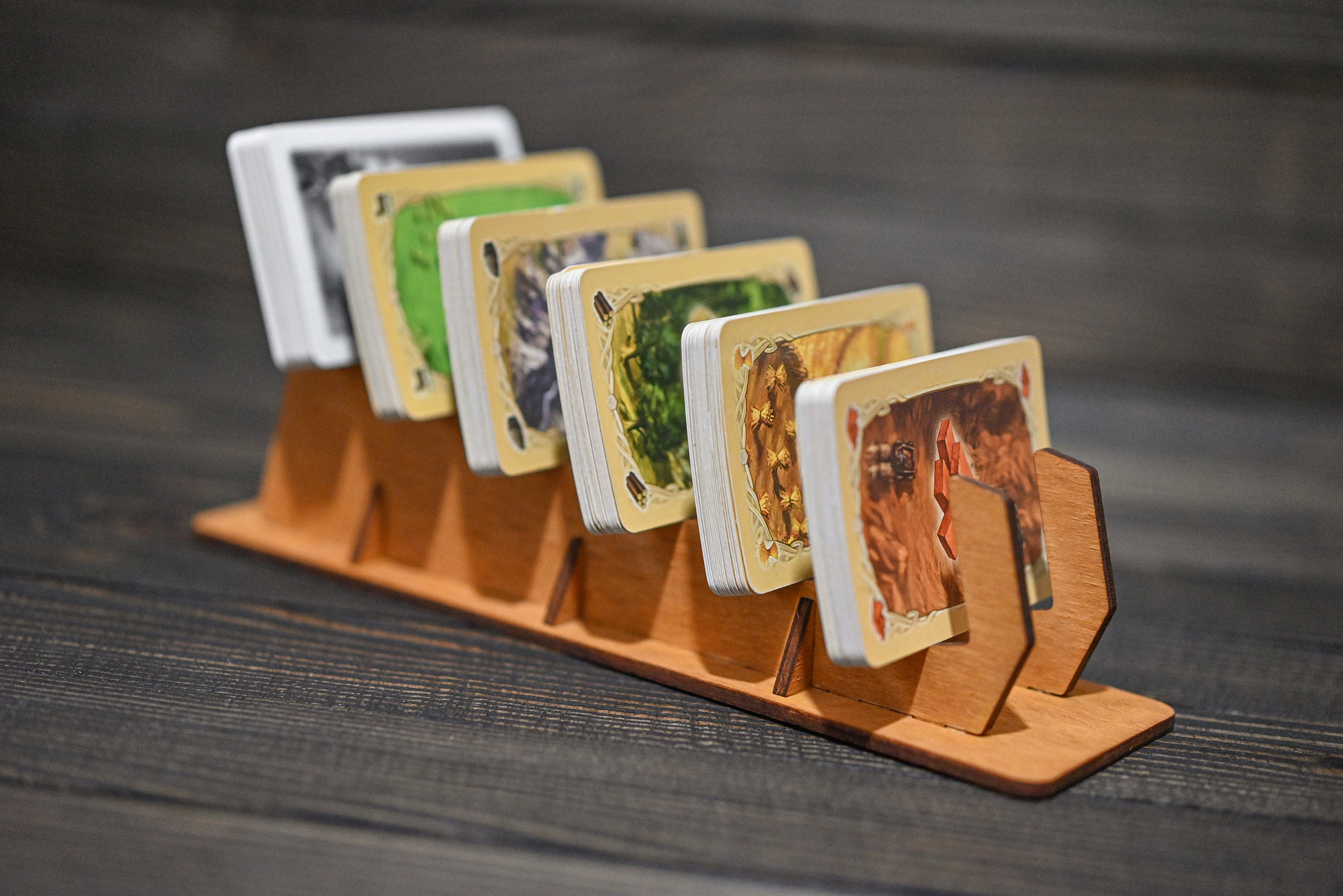Catan Card Holder. Laser cut files SVG DXF files Etsy