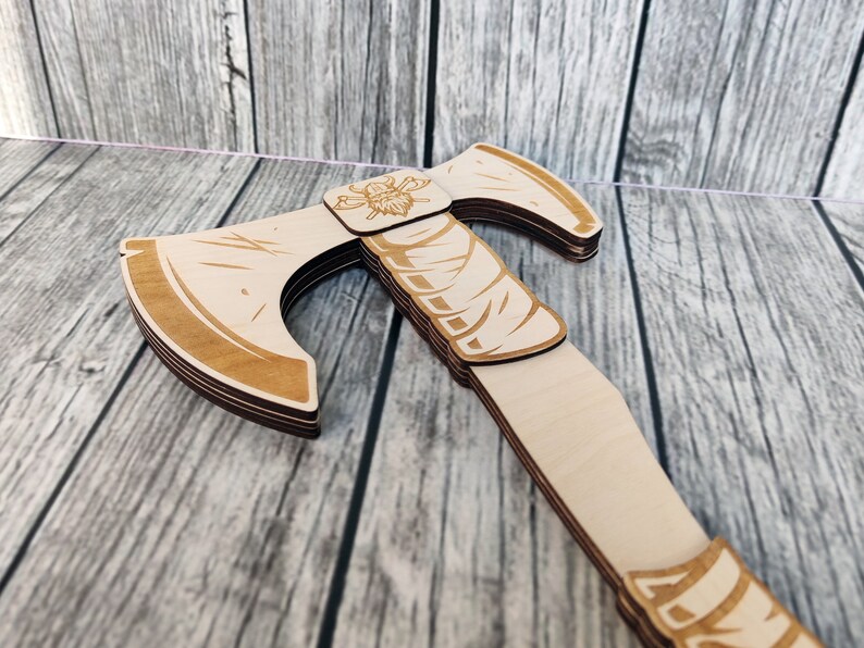 Download Viking axe. Laser cut files SVG DXF glowforge file laser ...