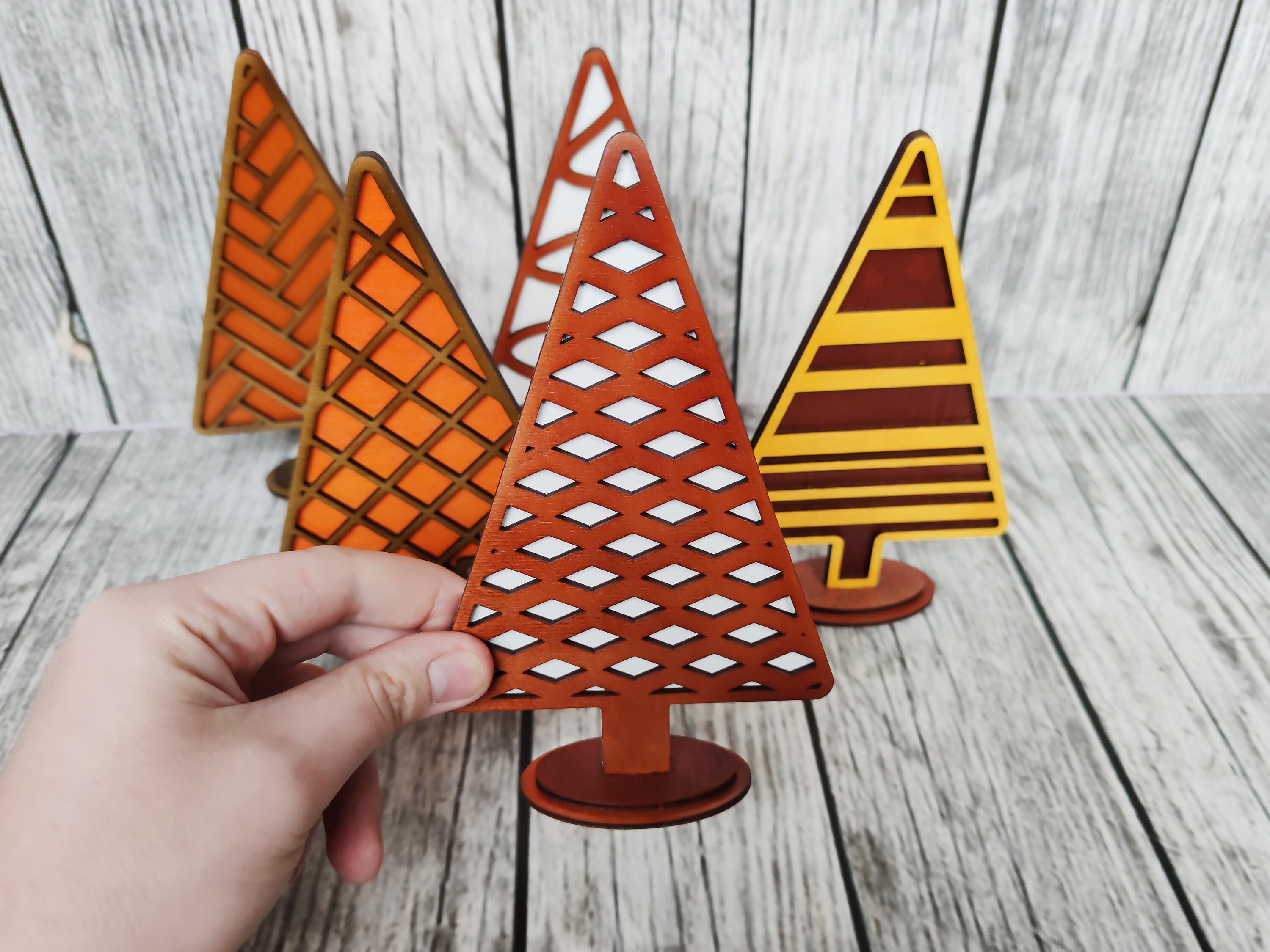 Christmas tree. Laser cut files SVG DXF vector plans laser  Etsy