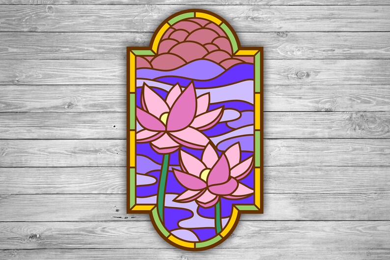 Download Sign svg files Panel flowers Laser cut files SVG DXF ...