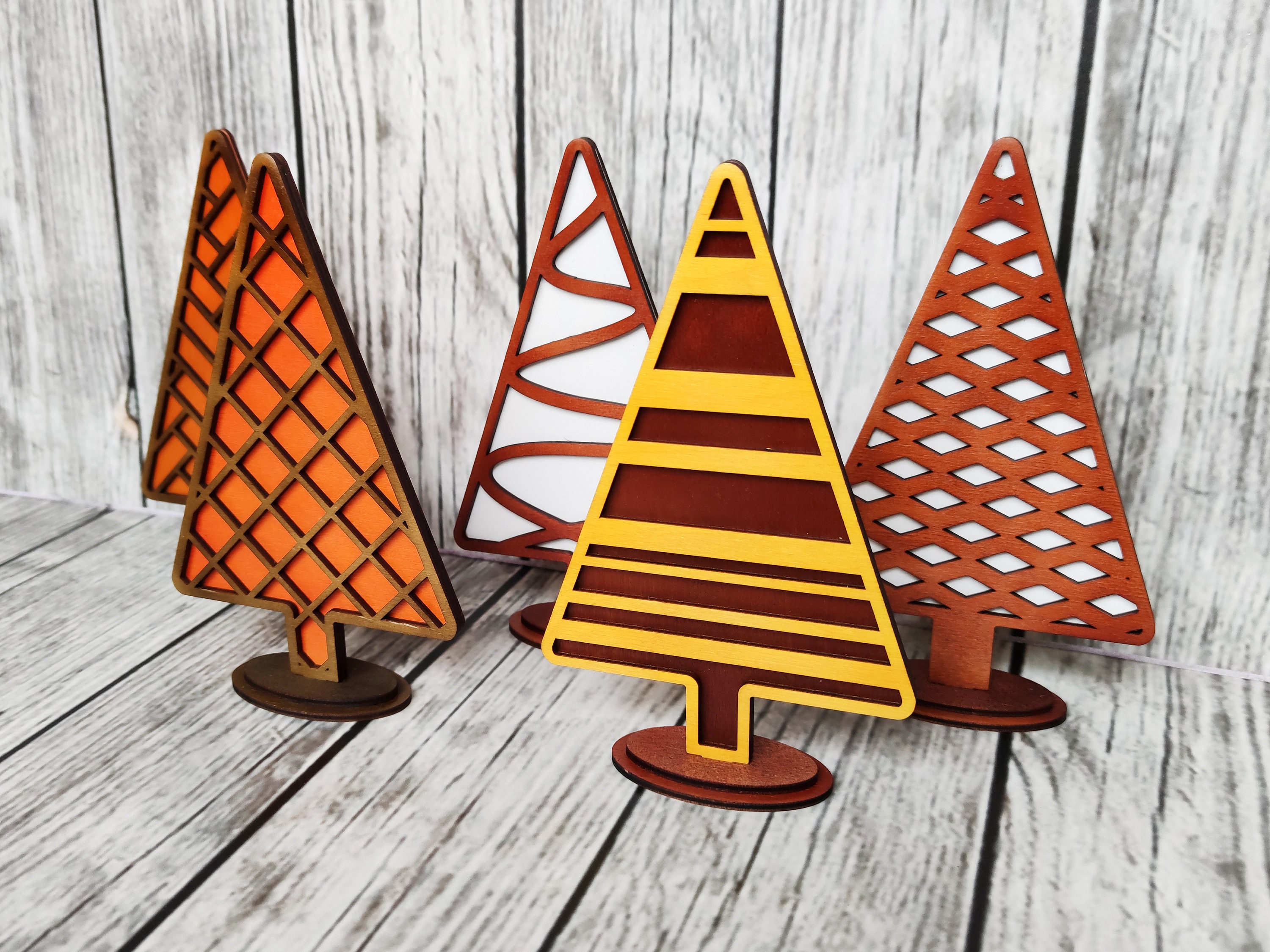 Christmas tree. Laser cut files SVG DXF vector plans laser  Etsy