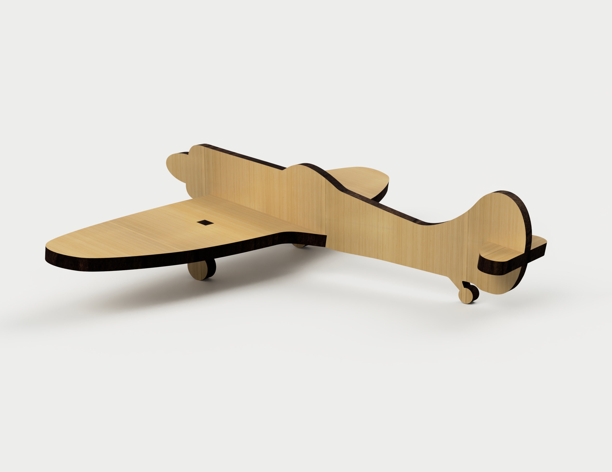 Airplane. Laser cut file SVG DXF vector plans file Etsy