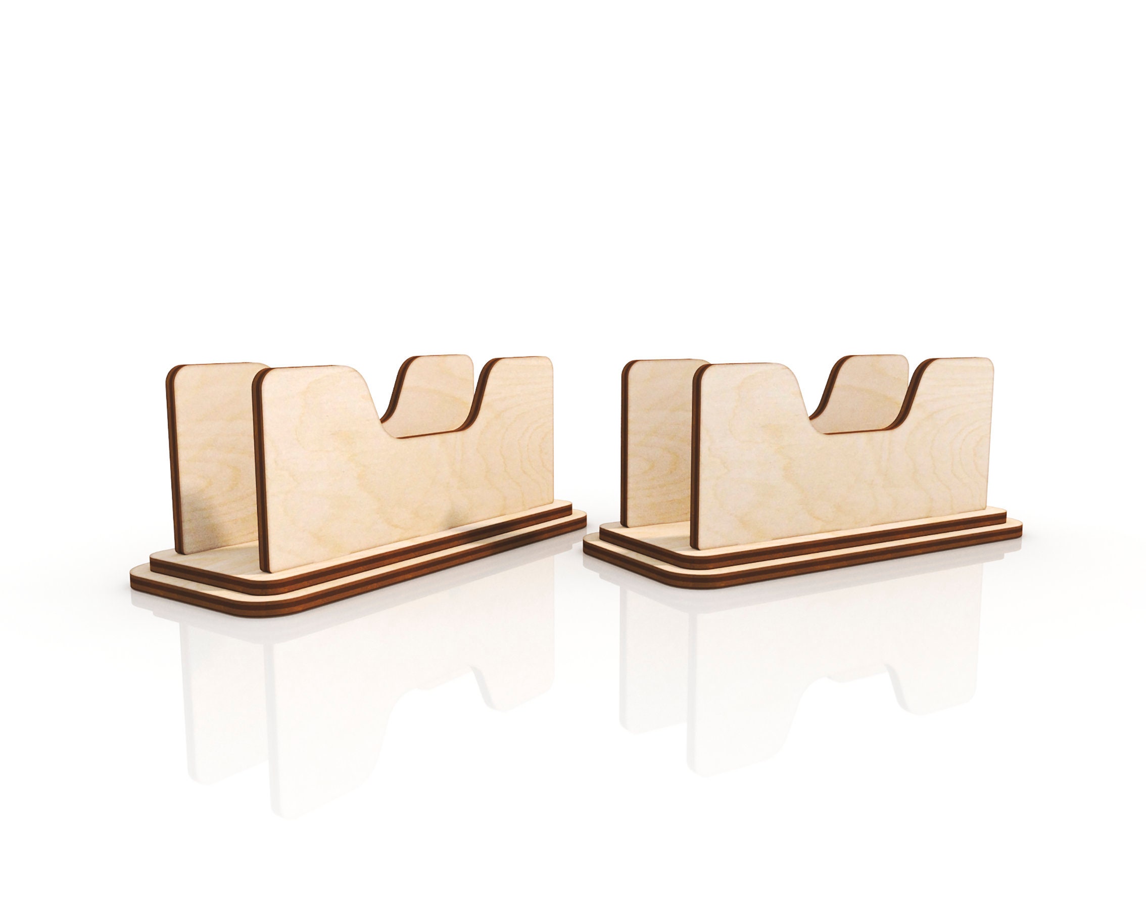 Business card holder. Laser cut file SVG DXF file Etsy