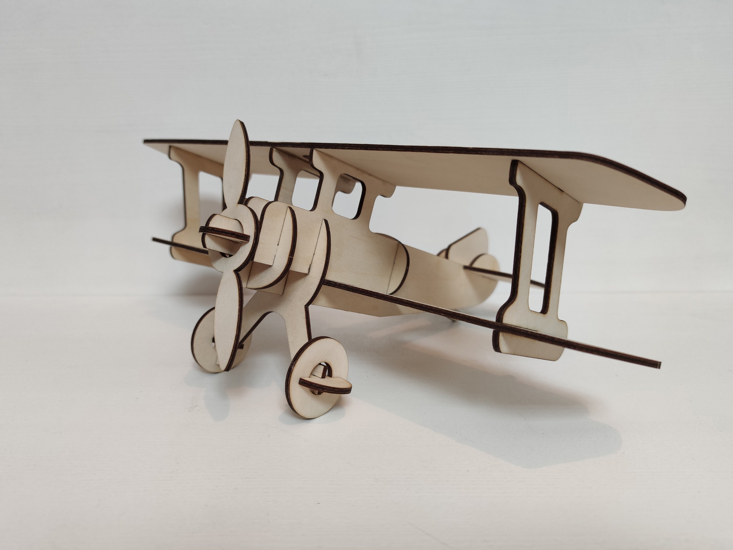 Airplane. Laser cut files SVG DXF CDR vector plans files Etsy