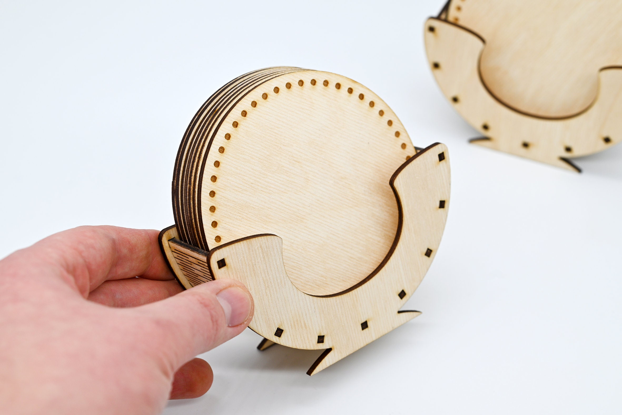 Cup Holder Laser cut files SVG DXF file laser Etsy