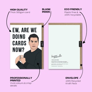 Louis Theroux Valentine's Day Card Funny Valentine Card, Louis Theroux Card, Valentine's Day, Illustrated Card Bonne Nouvelle image 2