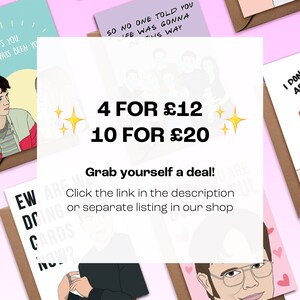 Louis Theroux Valentine's Day Card Funny Valentine Card, Louis Theroux Card, Valentine's Day, Illustrated Card Bonne Nouvelle image 5
