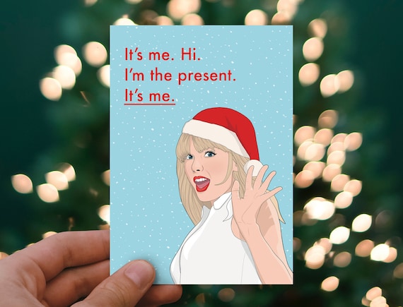 Taylor Swift “It's Me, Hi” Greeting Card - Deaf Man Vinyl