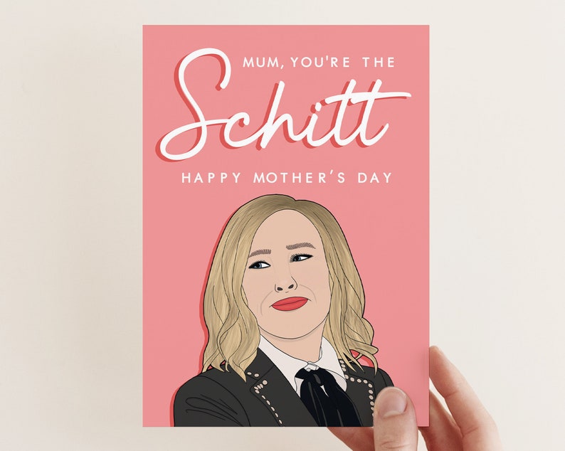 Schitt's Creek Mother's Day Card Moira Rose Mum Etsy UK