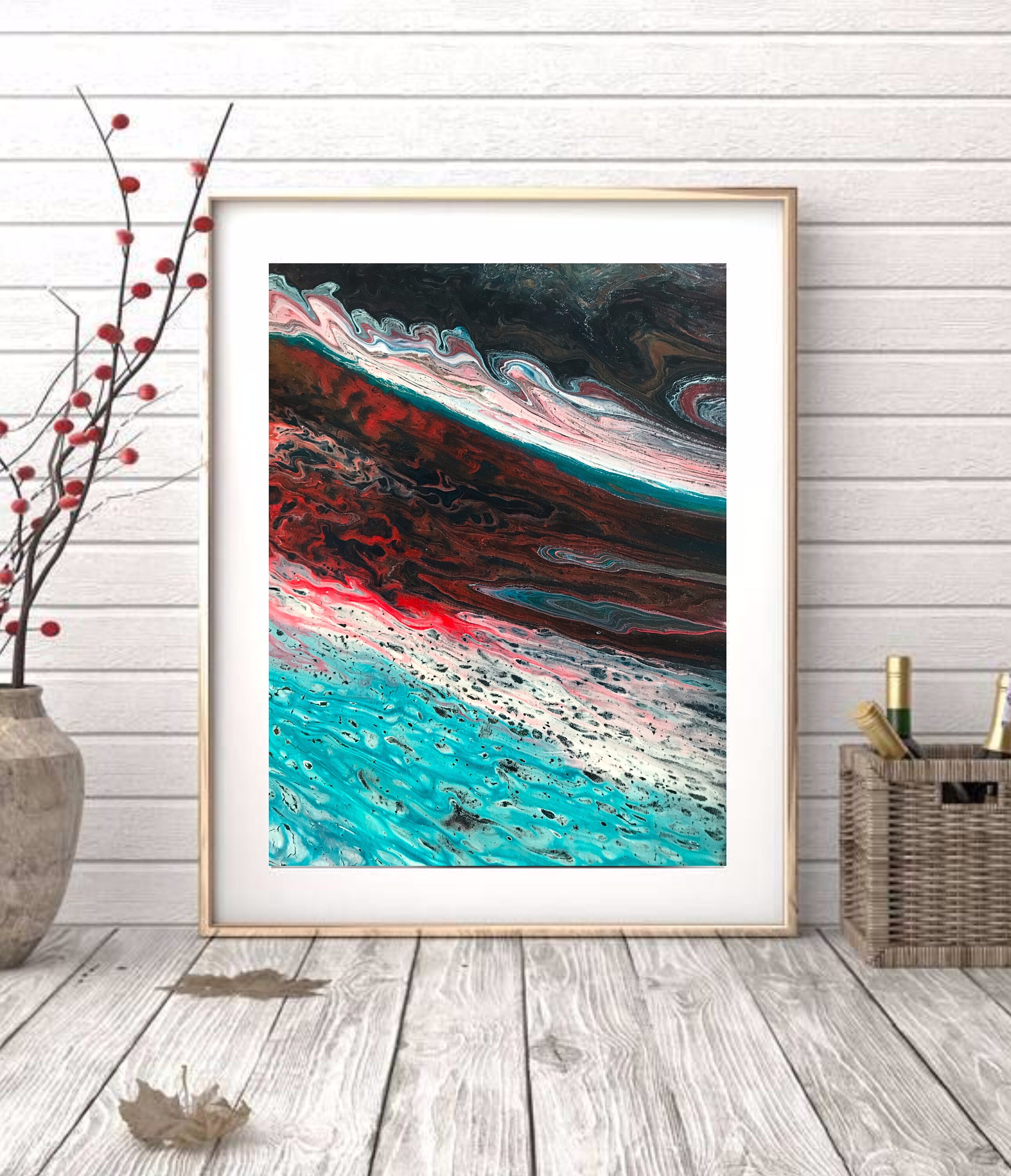 Illustration originale abstraite définition abstract Etsy