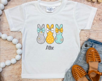 HTV transfer - DIY Transfers - Easter bunnies - Easter transfer with name - Kids Easter bunnies