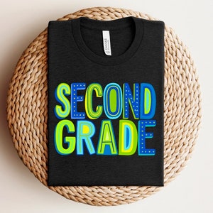 HTV transfer - DIY Transfer - second grade - kids - school - teacher
