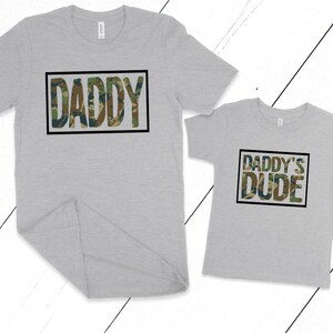 HTV transfer - DIY Transfer - daddy - daddy’s dude - camo
