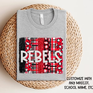 HTV transfer - DIY Transfer - rebels - mascot - cheetah - sports - school