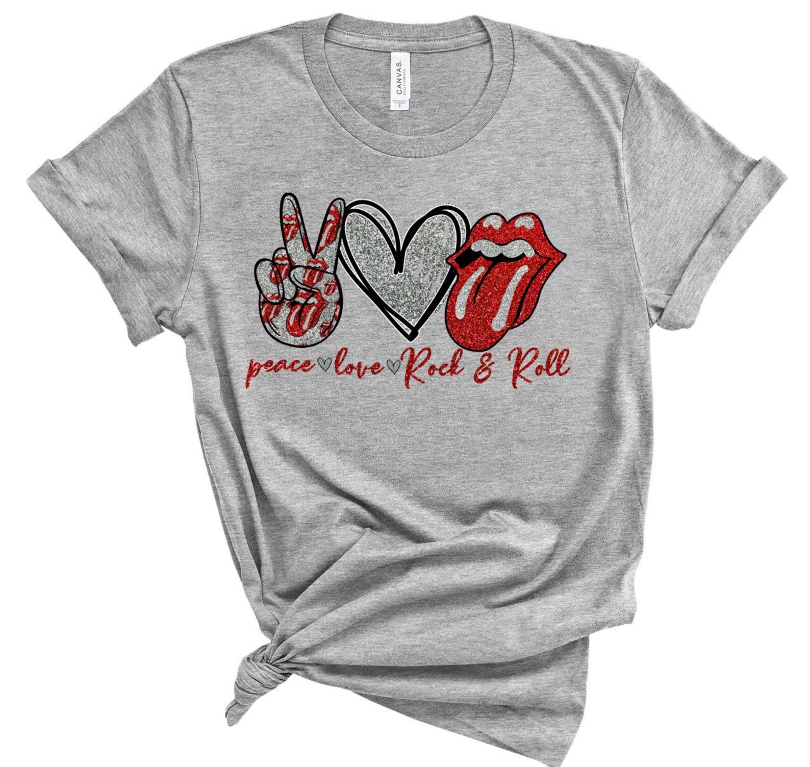 Peace love rock and roll transfer htv diy transfer peace  etsy Peace love rock and roll transfer htv diy transfer peace  etsy