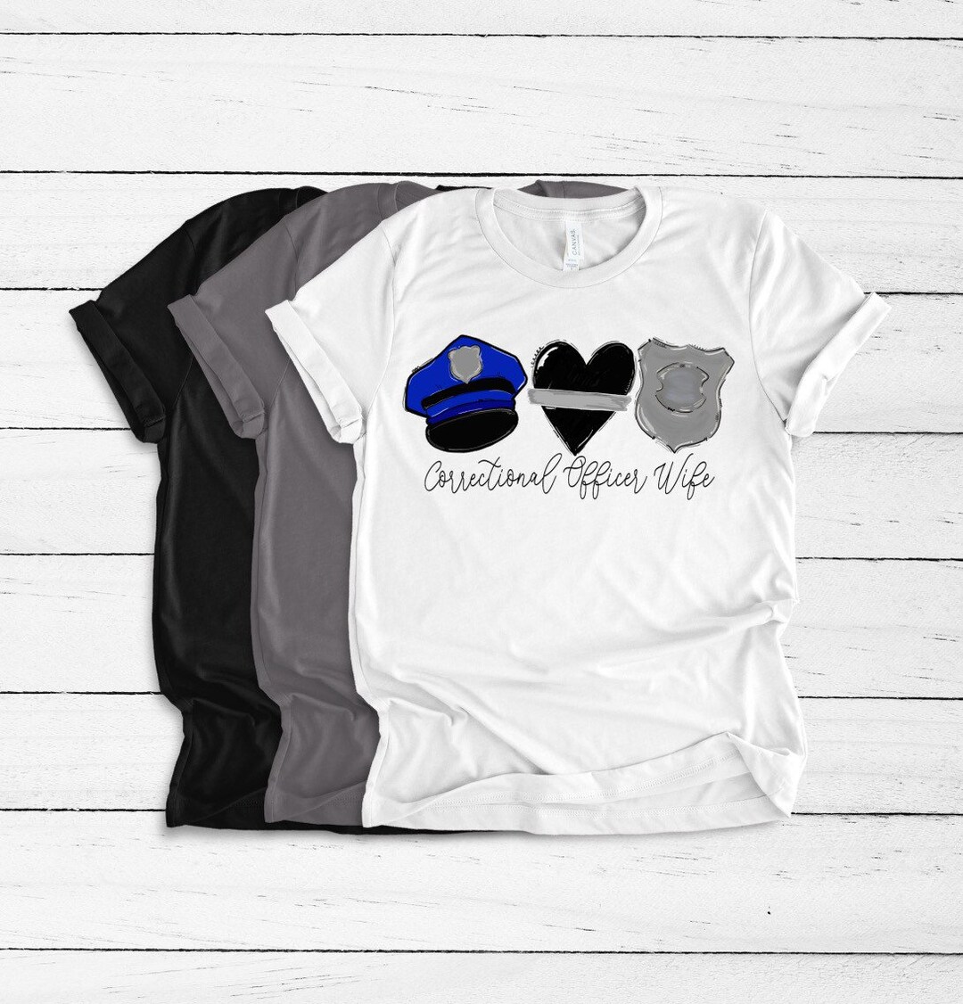 HTV Transfer - DIY Transfer - Cop - Police - Correctional Officer ...