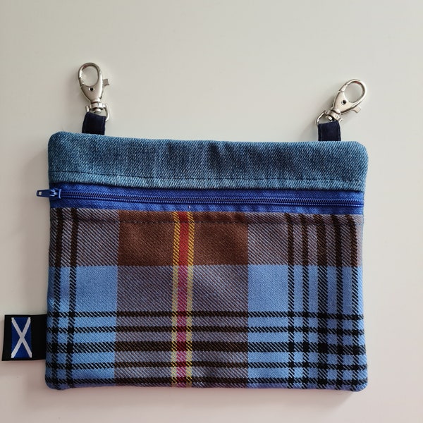Travel bag Travel pocket Belt wallet Pouch Mini waist purse