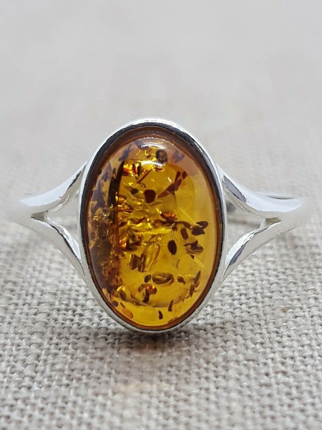 Details about Ring 925 Sterling Silver 8 x 8 mm Cognac Genuine Baltic Amber Details about Ring 925 Sterling Silver 8 x 8 mm Cognac Genuine Baltic Amber