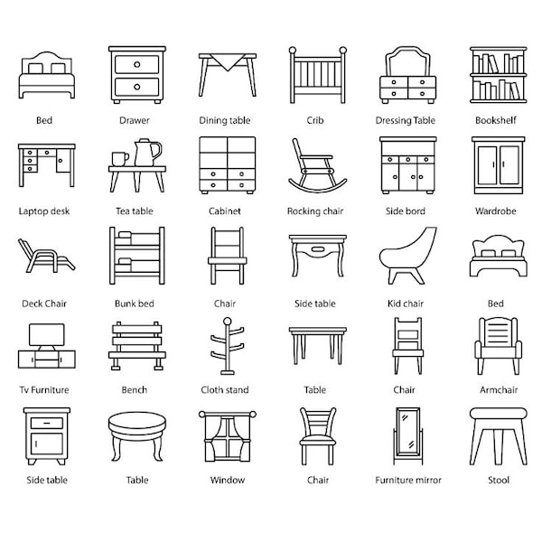 50 Icons Furniture