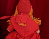 Vintage Red Riding Hood Topsy Turvy Reversible Doll
