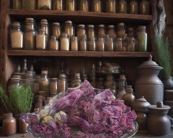 Dried Violets - Hoodoo Magic Supplies